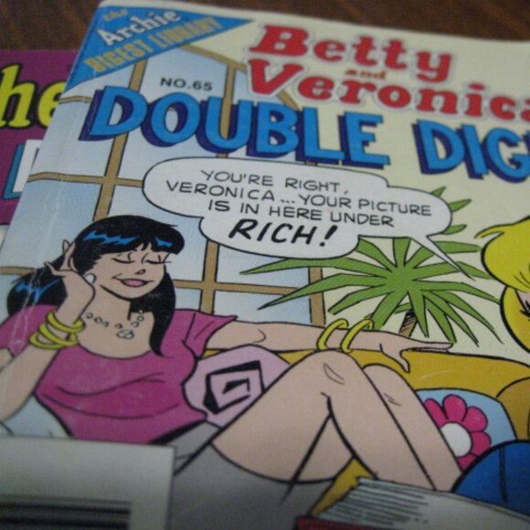 Lot of 5 Vintage Archie Double Digest Betty & Veronica Jughead Comics - Picture 4 of 6